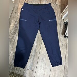 Figs Navy Lima Jogger Cargo scrub Pants